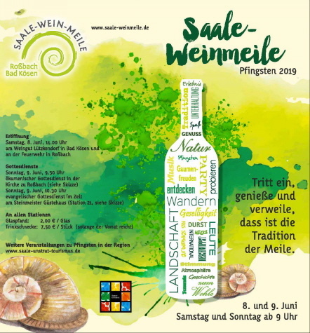 Saale-Weinmeile 2019 Naumburg OT Roßbach